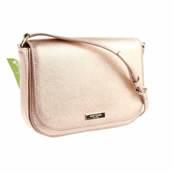 kate spade Handbags - Kate Spade Rose Gold Crossbody